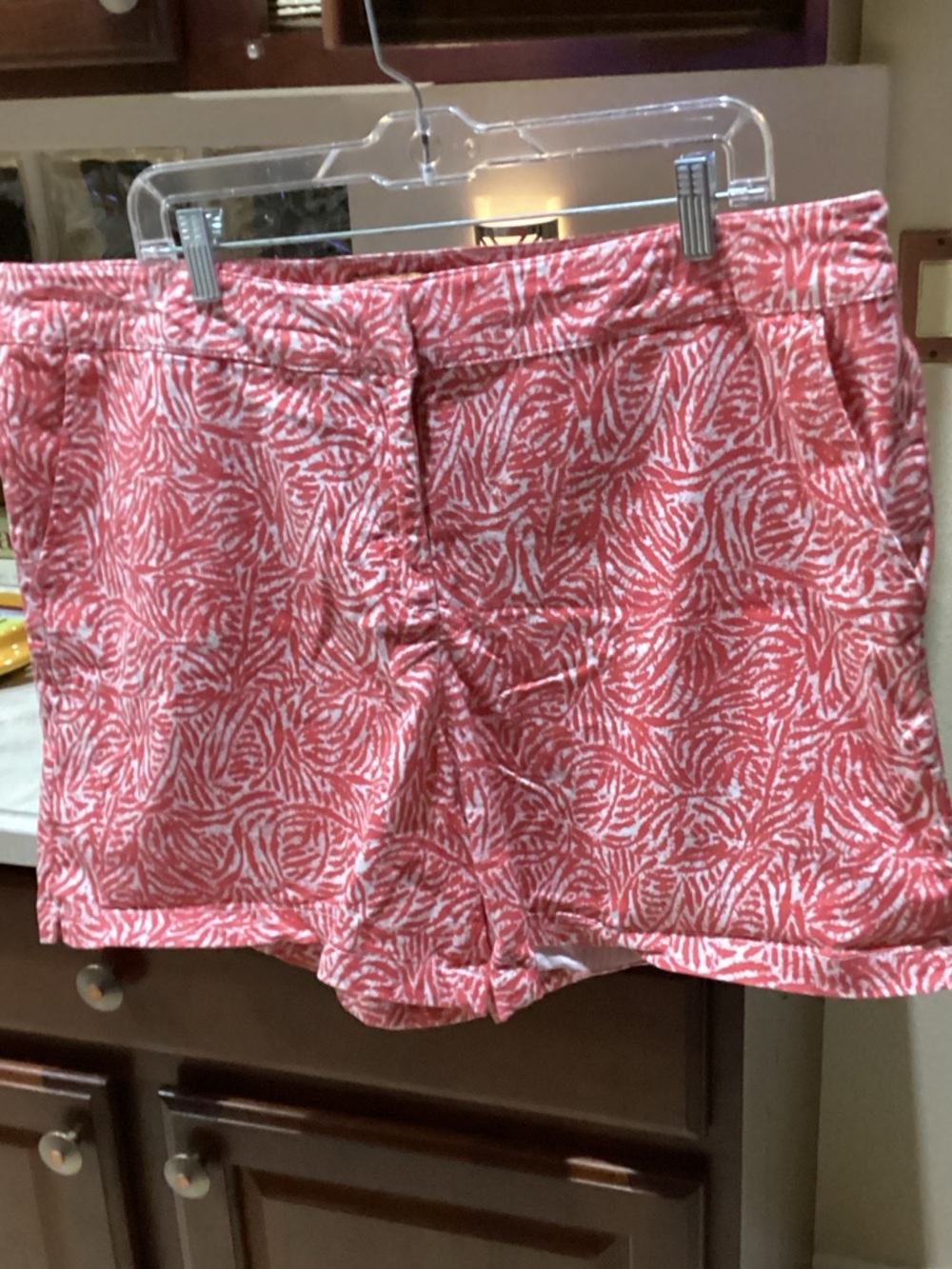 Printed Coral Women's Bermuda Shorts 5 1/2” Inseam